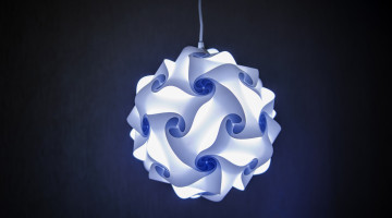 Designer lampe